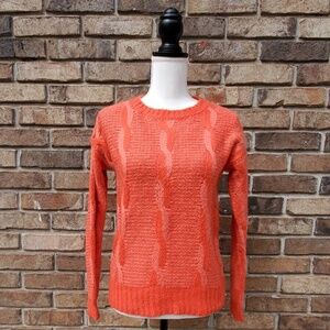 Urban Outfitter Sparkle Fade Twisted Cable Sweater